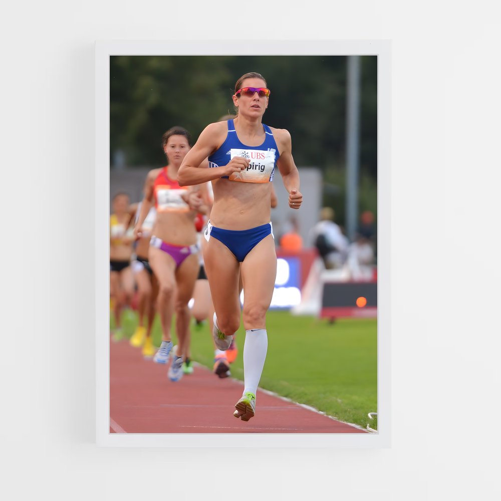 Poster L'Envol de Nicola – affiche Athlétisme (vue 3)